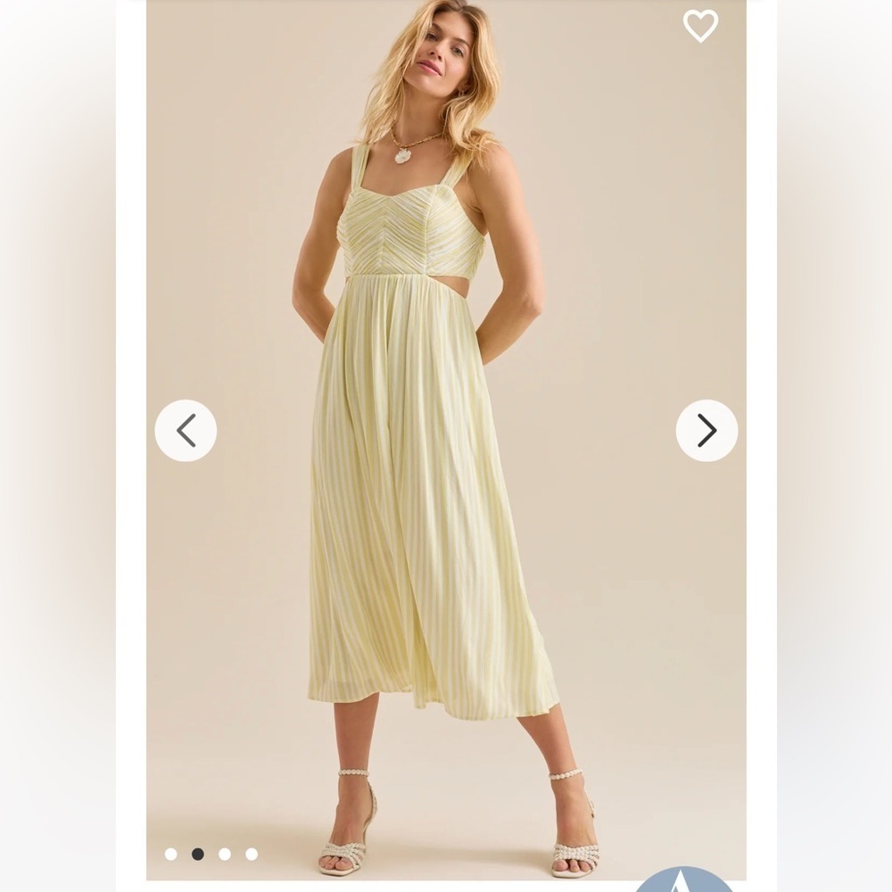 New with tags Altar’d state Harper cutout maxi dress